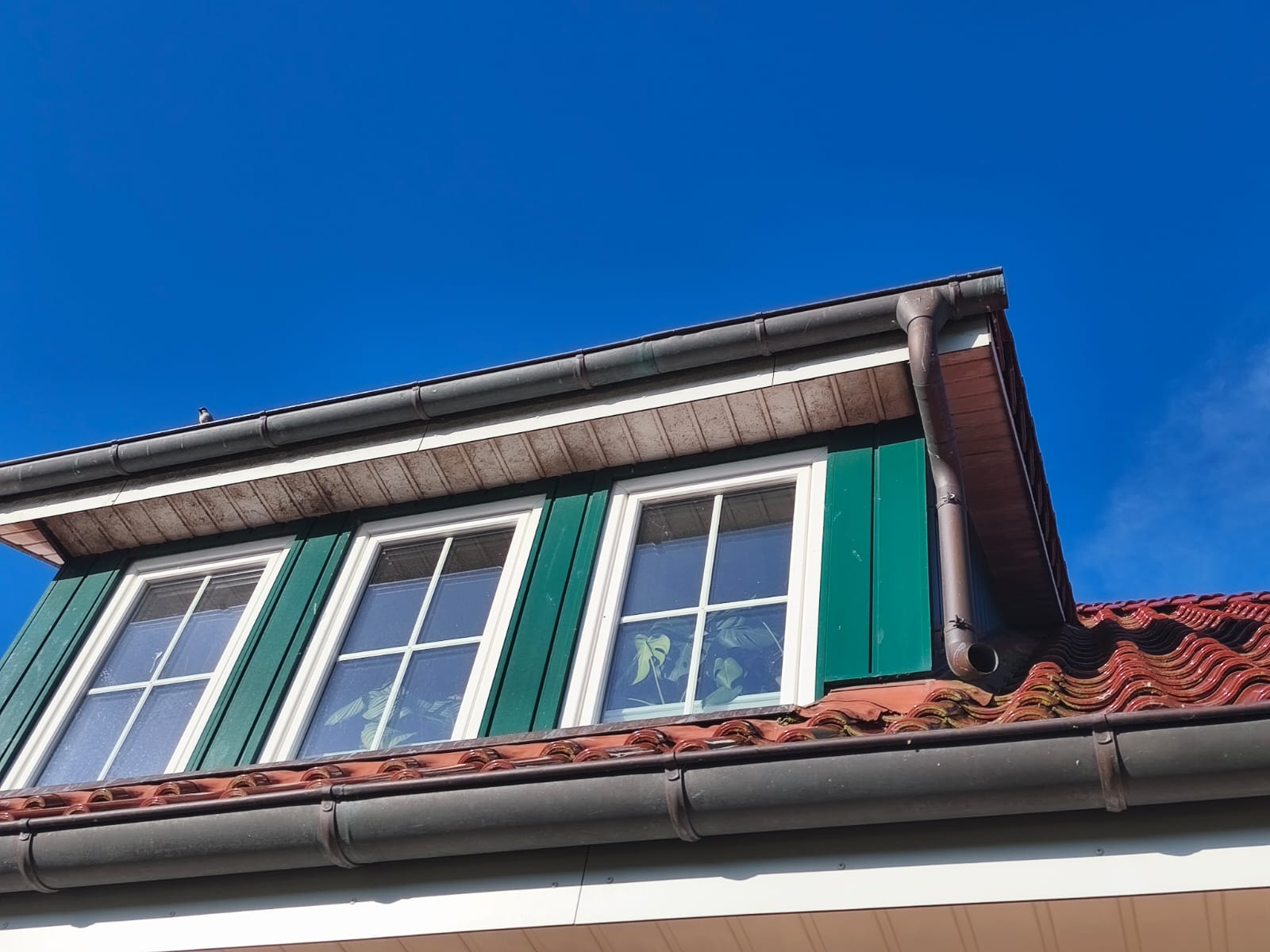 Dachüberstand vorher