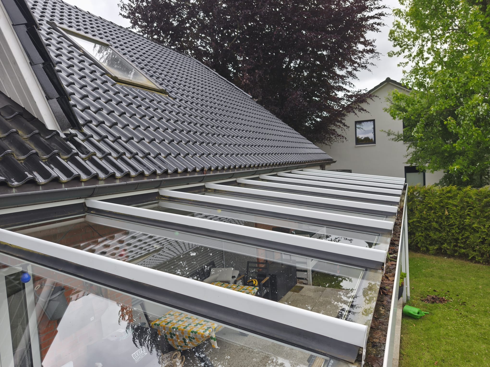 Terrassendach nachher